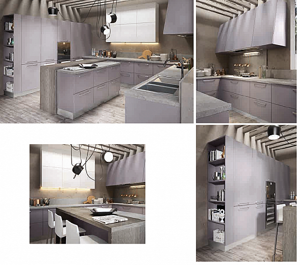 Kitchen HOME CUCINE color matt_01 factory HOME CUCINE from Italy. Foto №2