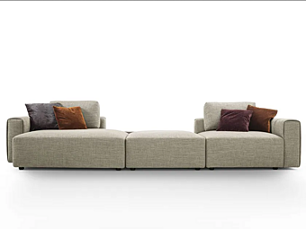 Modular fabric sofa Karphi GIORGETTI