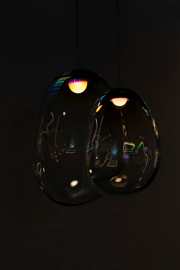 Blown Glass Pendant Lamp Stellar Nebula Artemide factory Artemide from Italy. Foto №16