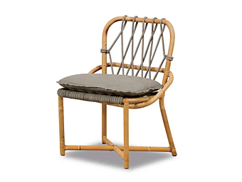 Garden chair made of woven material Manao BAXTER factory BAXTER from Italy