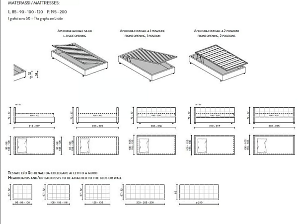 Two Seater Sofa Bed in Fabric with Soft Backrest Duomo Design Mono factory Duomo Design from Italy. Foto №11