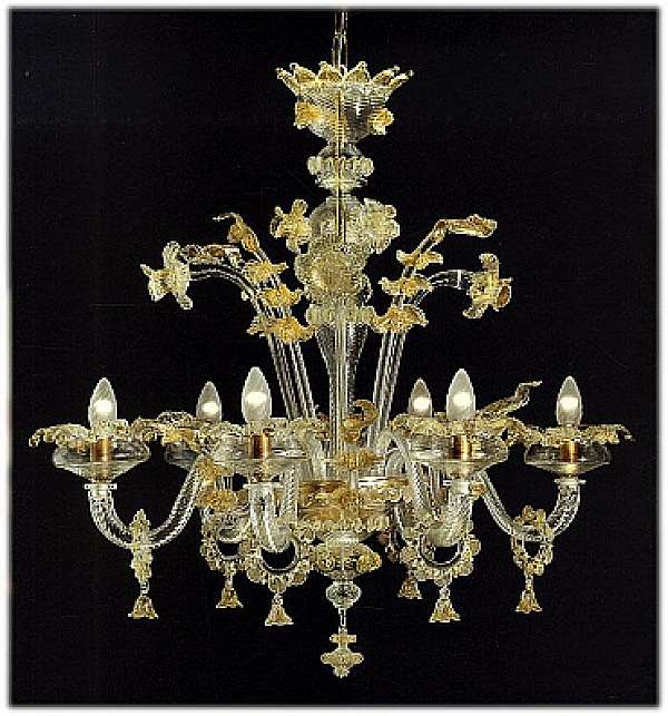 Chandelier OF INTERNI 062/6 factory OF INTERNI from Italy. Foto №1