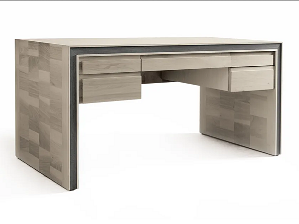 Wooden writing desk with drawers DALE Gentile G 626 factory DALE from Italy. Foto №1