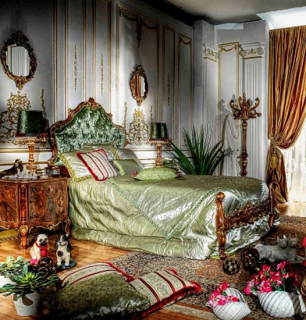 Bed ASNAGHI INTERIORS GD2701 factory ASNAGHI INTERIORS from Italy. Foto №3