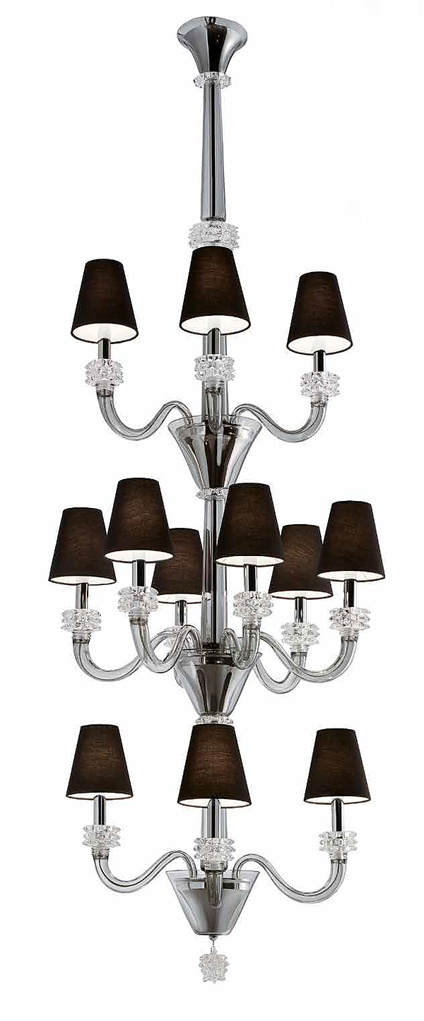 Chandelier Barovier&Toso Torpedo Amsterdam 7142/12 factory Barovier&Toso from Italy. Foto №2