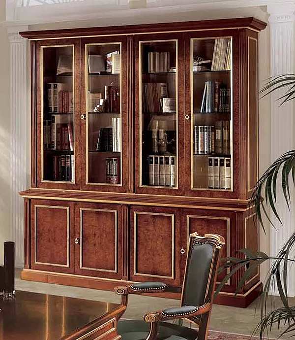 Bookcase ANGELO CAPPELLINI DINING & OFFICES Piermarini 9682 factory ANGELO CAPPELLINI from Italy. Foto №1