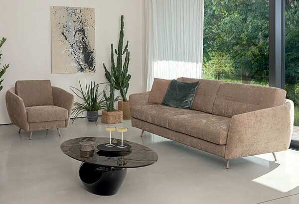 Couch TONIN CASA MILO - T7374 factory TONIN CASA from Italy. Foto №2