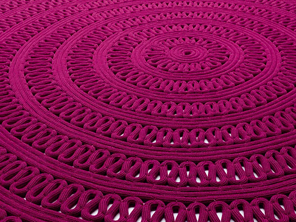 Round Wool Rug Solid Color PAOLA LENTI SHANG factory PAOLA LENTI from Italy. Foto №3