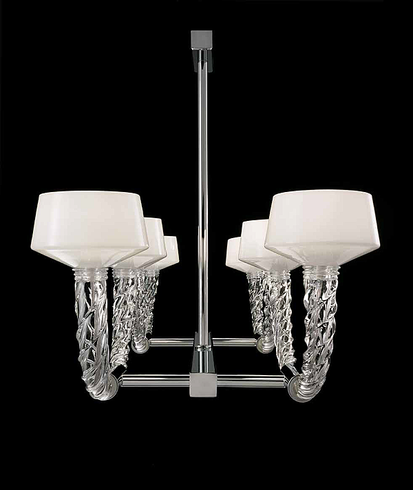 Chandelier Barovier&Toso Twins 7226/12 factory Barovier&Toso from Italy. Foto №2