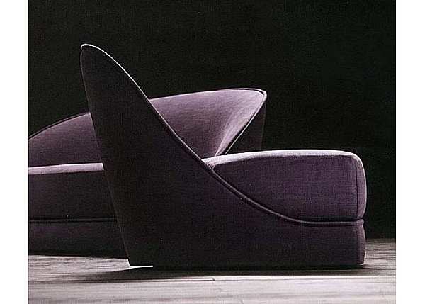 Armchair ANGELO CAPPELLINI Opera LUCILLE 40181 factory ANGELO CAPPELLINI from Italy. Foto №4