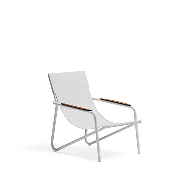 Aluminium deck chair with armrests Atmosphera Zante factory ATMOSPHERA from Italy. Foto №14