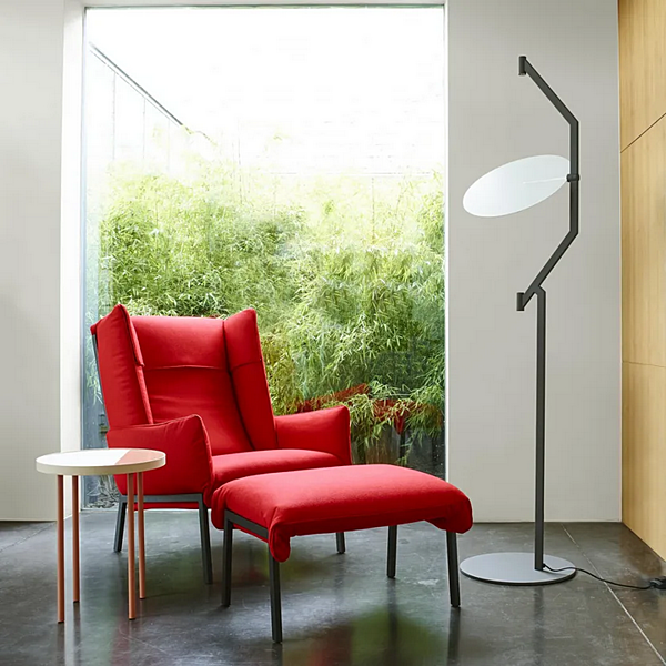 LED floor lamp in steel SKIA LIGNE ROSET factory LIGNE ROSET from Italy. Foto №2