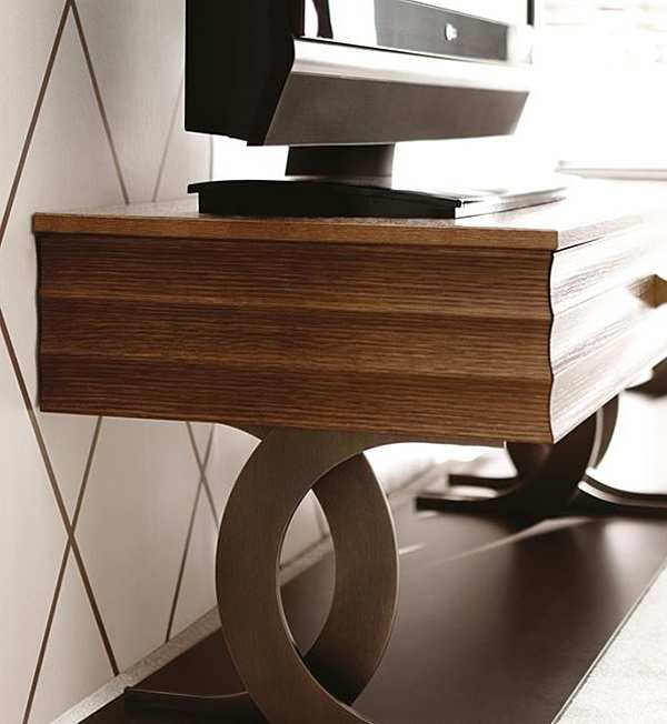 TV stand ANGELO CAPPELLINI Opera ELETTRA 41025 factory ANGELO CAPPELLINI from Italy. Foto №2