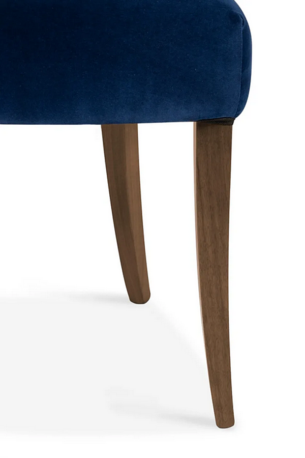 Upholstered velvet armchair Nanook BRABBU factory BRABBU from Italy. Foto №6