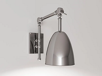 Fabric wall lamp with swing arm Park Avenue Sirio PKLUXSIRIO