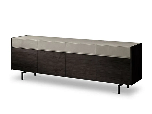 Wooden sideboard with doors i 4 Mariani Equa factory i 4 Mariani from Italy. Foto №1
