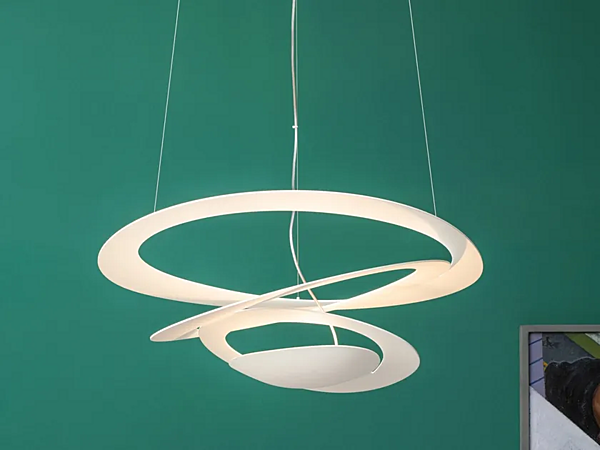 Pendant Lamp in Powder Coated Aluminium Artemide Pirce factory Artemide from Italy. Foto №2