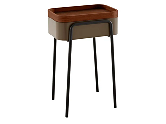 Wooden coffee table bedside table Couliss LIGNE ROSET factory LIGNE ROSET from Italy