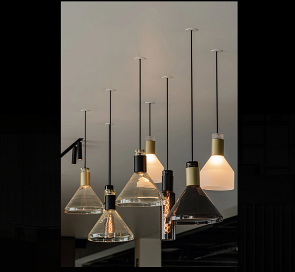 Chandelier DELTALIGHT Miles factory DELTALIGHT from Italy. Foto №6