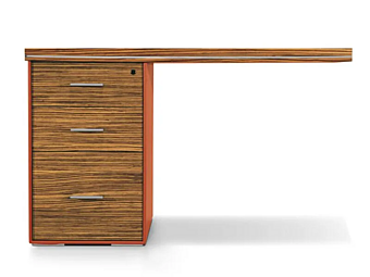 Rectangular wooden office desk with drawers i 4 Mariani Ares