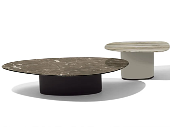 Marble coffee table Galet GIORGETTI factory GIORGETTI from Italy