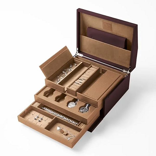 Leather Jewelry Box Passion GIORGETTI GA468G, GA469G, GA470G, GA471G factory GIORGETTI from Italy. Foto №2