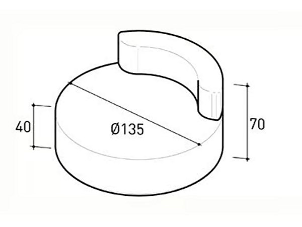 Fabric Garden Armchair Belt VARASCHIN 221P3, 221P5/221P5A factory VARASCHIN from Italy. Foto №10