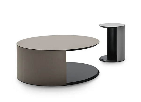 Round wooden side table Papier I 4 Mariani factory i 4 Mariani from Italy. Foto №2