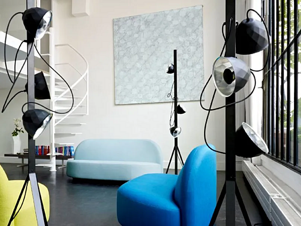 Steel Floor Lamp Tripod LIGNE ROSET 10072185 factory LIGNE ROSET from Italy. Foto №4