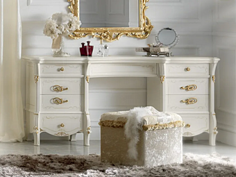 Wooden dressing table with diamante accents CASA +39 2108