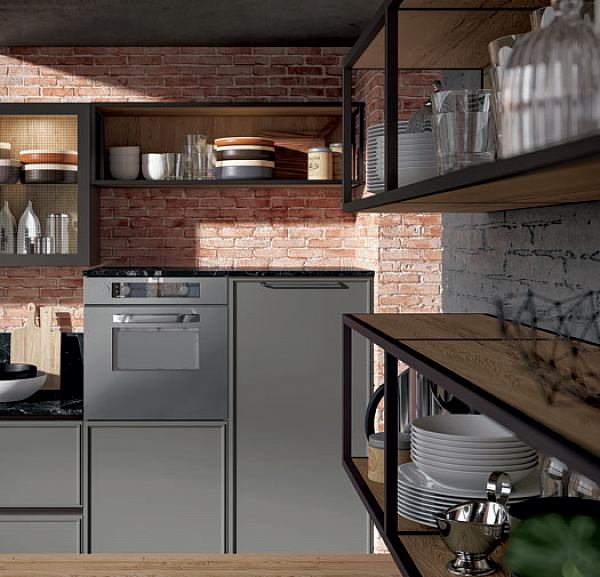 Kitchen HOME CUCINE ETICA07 factory HOME CUCINE from Italy. Foto №5