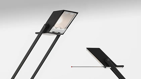 Aluminium Desk Lamp with Swing Arm Tizio Micro Artemide A008100 factory Artemide from Italy. Foto №5