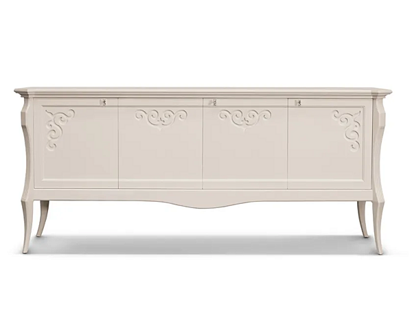 Sideboard with doors in wood Montecarlo MARZORATI factory MARZORATI from Italy. Foto №1