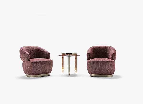 Armchair ANGELO CAPPELLINI Opera SOPHIE 40321 factory OPERA CONTEMPORARY from Italy. Foto №2