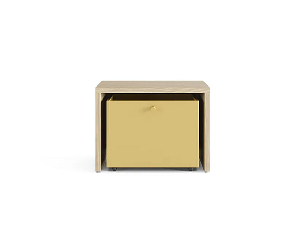 Bench Dory из дерева с мягкой спинкой Nidi factory nidi from Italy. Foto №3