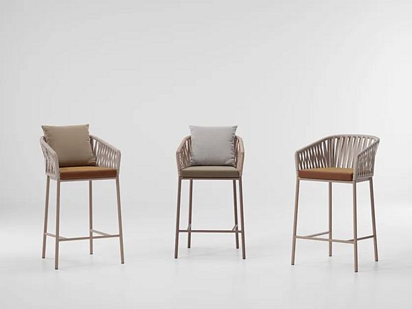 High stool Bitta Kettal aluminum outdoor furniture factory KETTAL from Italy. Foto №5