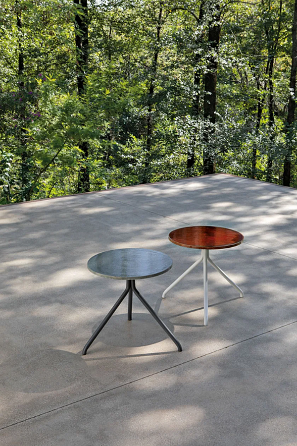 Round garden side table set Atmosphera Trio factory ATMOSPHERA from Italy. Foto №2