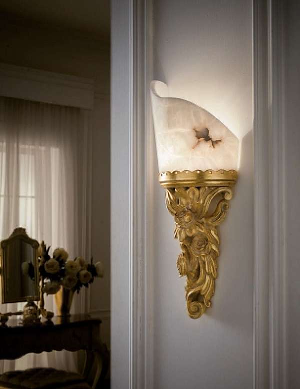 Sconce STILE LEGNO 6078 factory STILE LEGNO from Italy. Foto №1