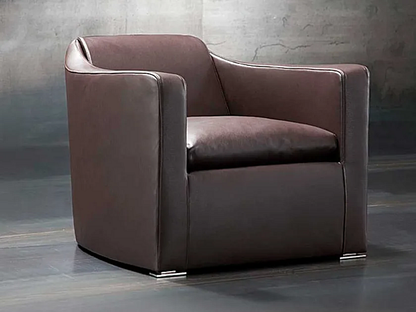 Upholstered armchair with armrests ERBA ITALIA Profile factory ERBA ITALIA from Italy. Foto №9