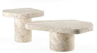 Coffee table Bao wood BAXTER factory BAXTER from Italy