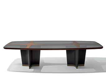 Wooden coffee table GIORGETTI Bigwig