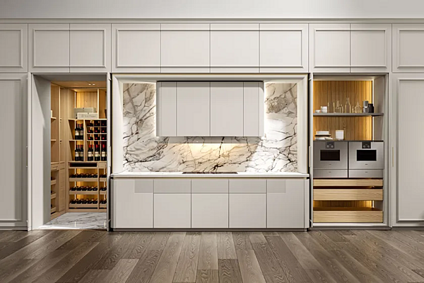 Custom wooden kitchen with island Radha 2.0 Old Line factory Oldline from Italy. Foto №6
