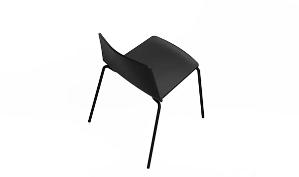 Stackable polypropylene garden chair Rama Kristalia factory Kristalia from Italy. Foto №3