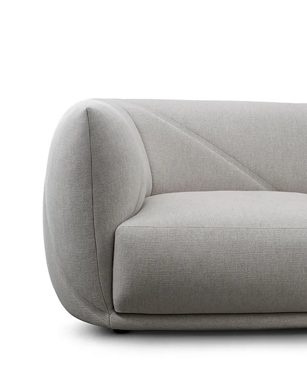Three-seater sofa with removable cover Vela Saba factory SABA from Italy. Foto №13