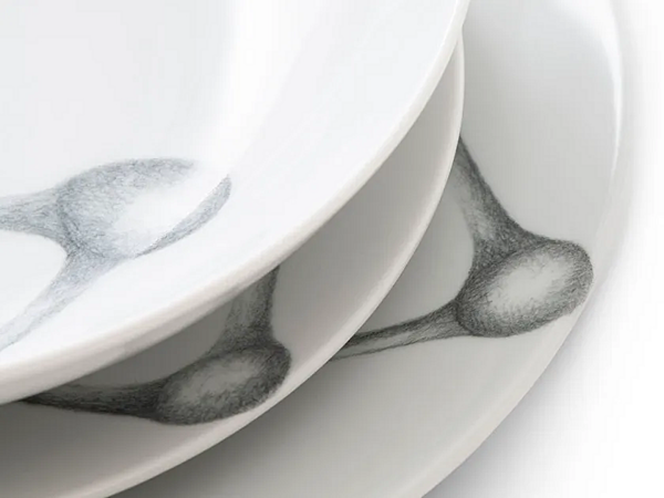 Porcelain Plates Set Floema GIORGETTI GA474G factory GIORGETTI from Italy. Foto №6