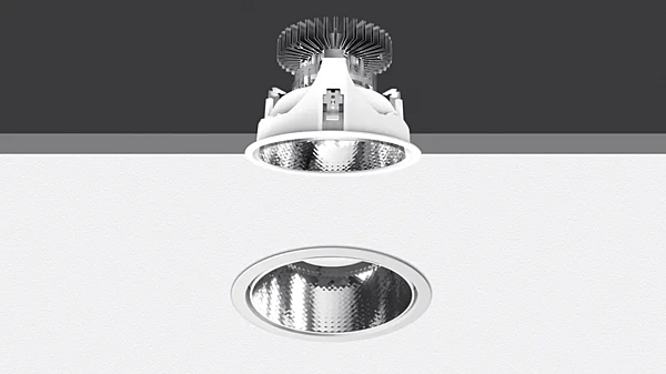 LED Ceiling Spotlight Round Polycarbonate Artemide Luceri factory Artemide from Italy. Foto №2