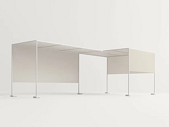 Wall Mounted Pergola Resort PAOLA LENTI factory PAOLA LENTI from Italy