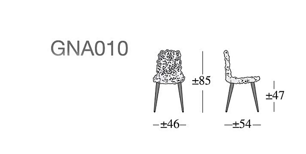 Polycarbonate chair Gina Edra GNA010 factory EDRA from Italy. Foto №9