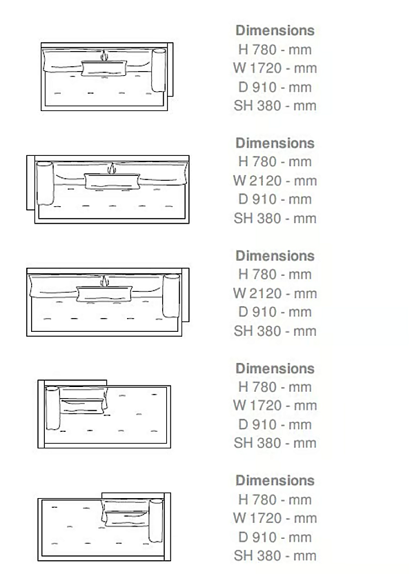 Modular Fabric Sectional Sofa Nomade 2 LIGNE ROSET factory LIGNE ROSET from Italy. Foto №2