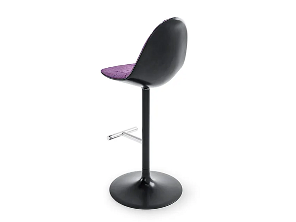 Fabric barstool with footrest CASSINA Caprice factory CASSINA from Italy. Foto №3